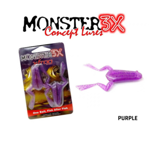 Isca Artificial Monster 3X Sapo X-Frog Soft - 9 cm (c/ 2 unidades)