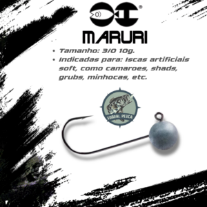 Anzol Maruri Jig Metal Jig Embalagem com 06 unidades