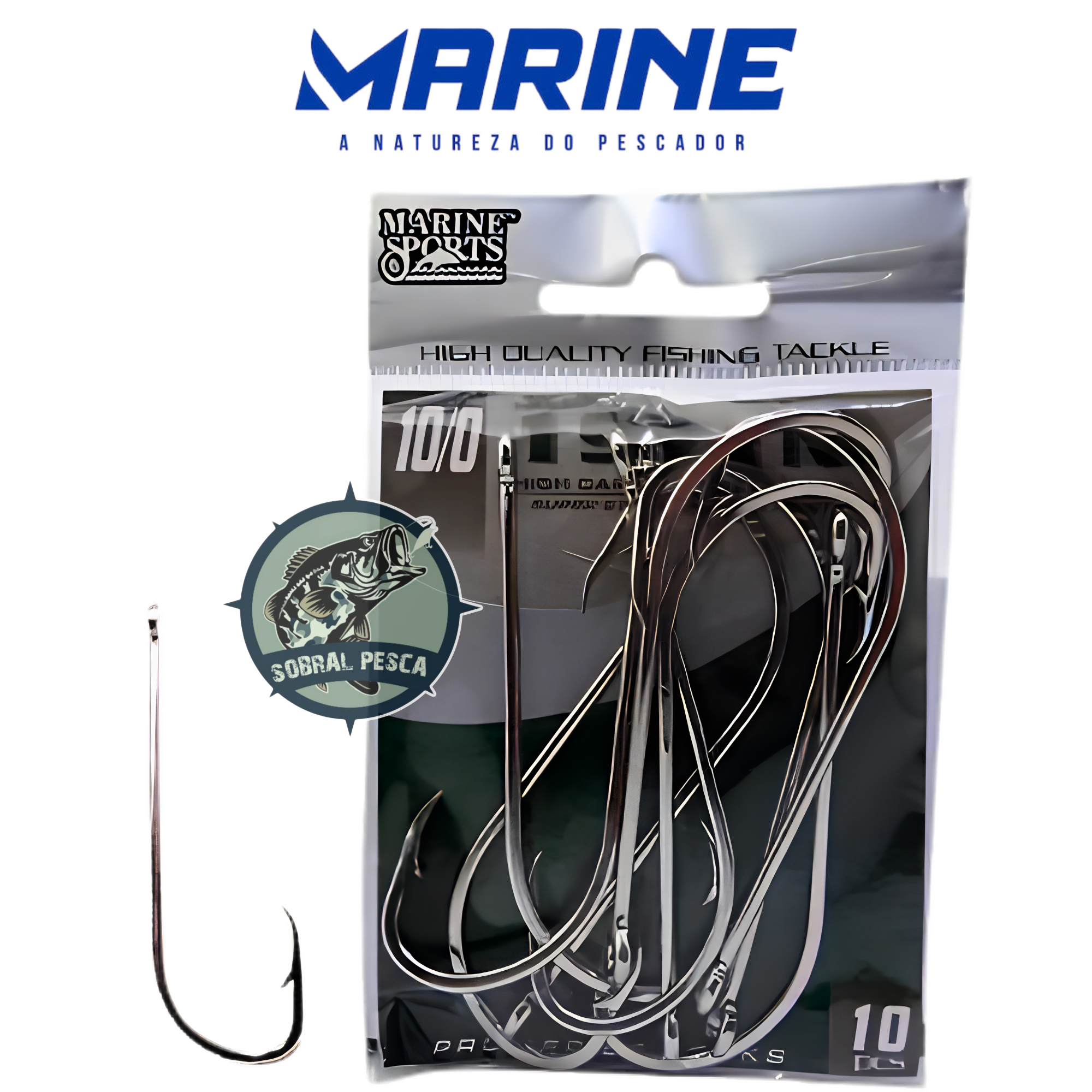 Anzol Marine Sports 1971N com 10und - Imagem 5