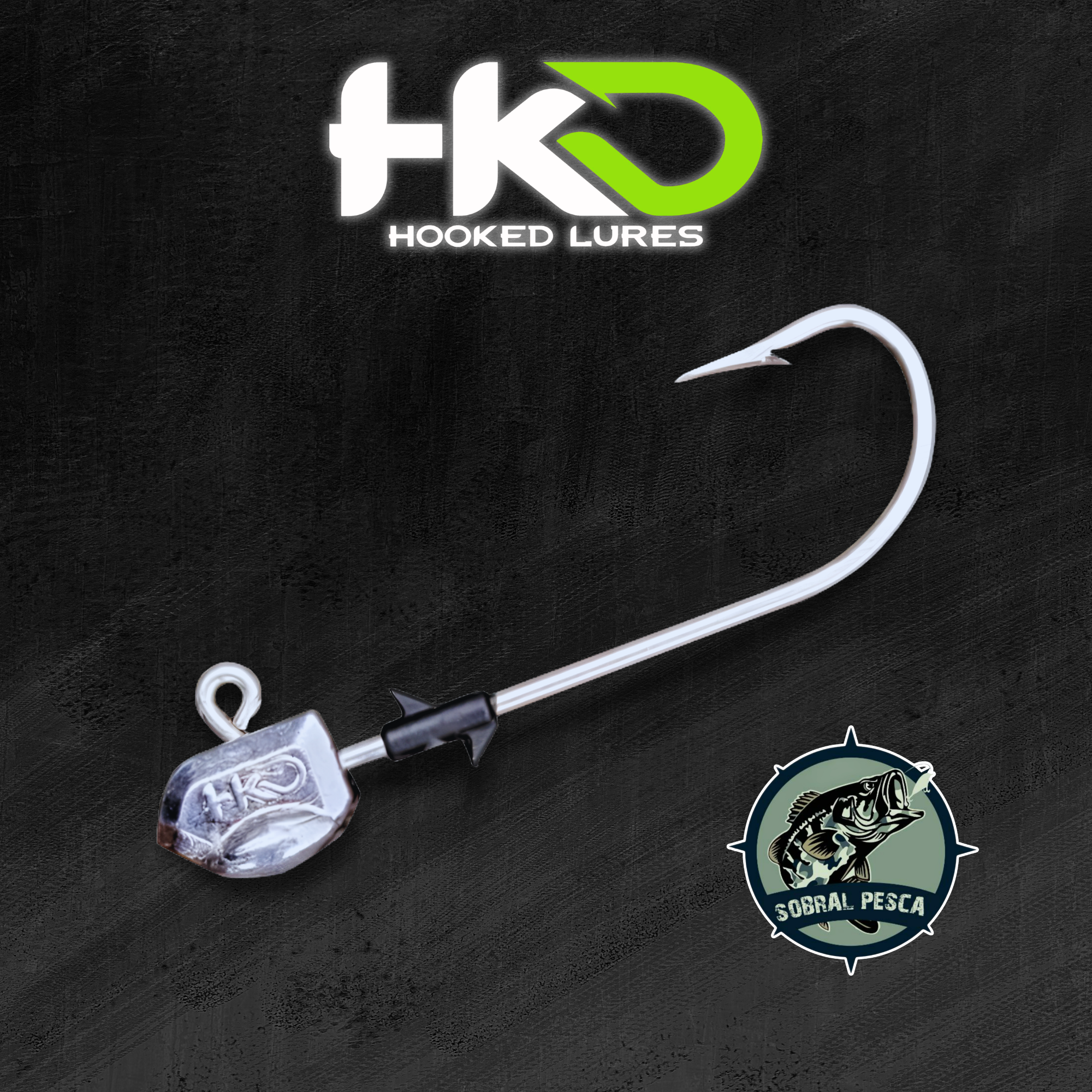 Anzol Jighead HKD Lures Thorlock 5/0 3 Unidades - Imagem 3