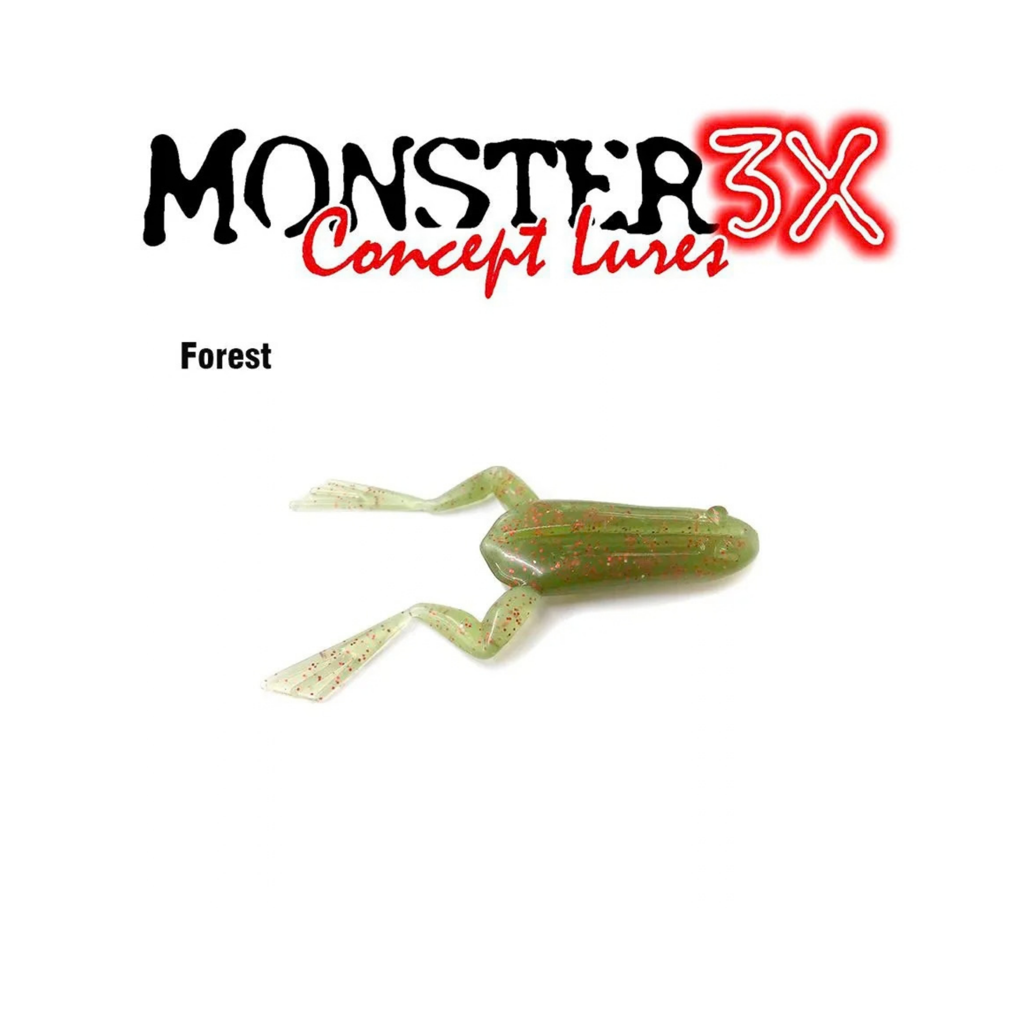 Isca Artificial Monster 3X Sapo X-Frog Soft - 9 cm (c/ 2 unidades) - Imagem 2