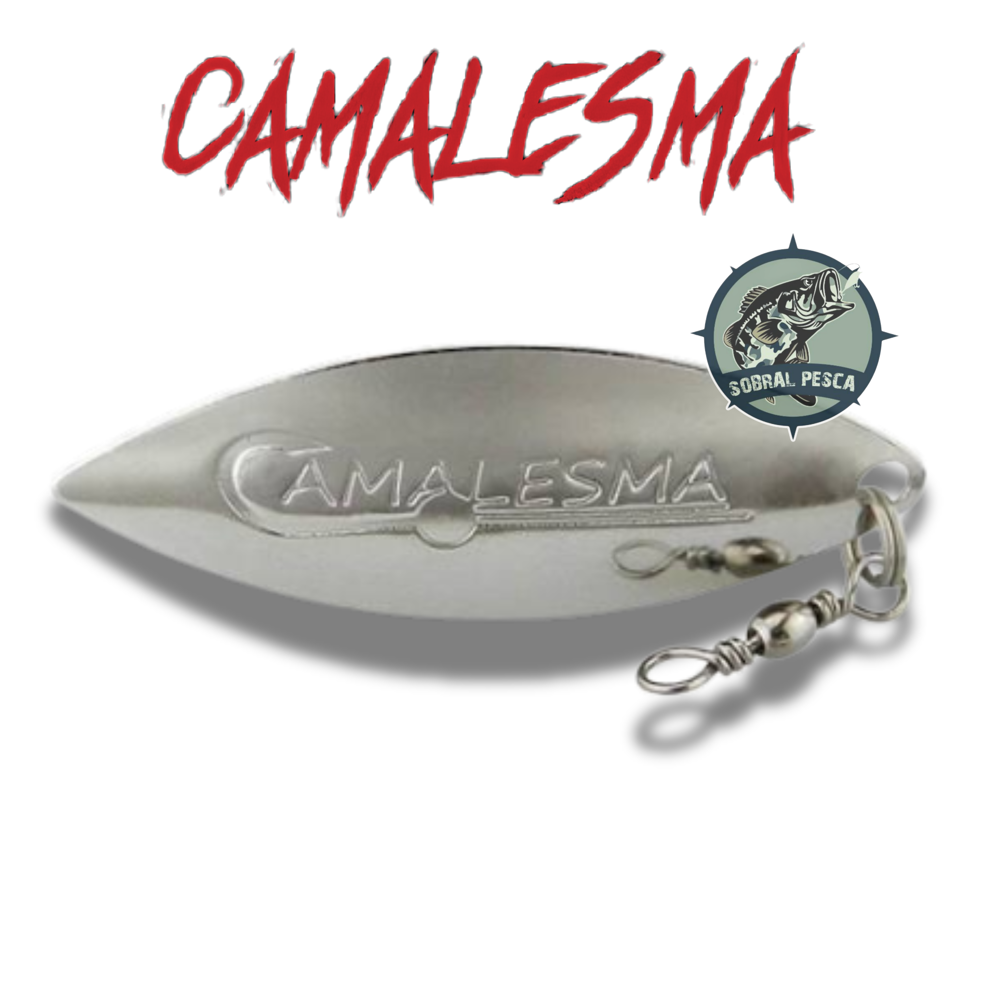 Anzol Camalesma Offset Worm 2/0 - Cartela com 2 Unidades - Imagem 2