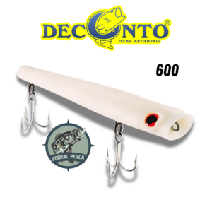 Isca Artificial Popper, Bocarra 140, com garatéia reforçada para Amazônia, 14cm, 30g-Deconto