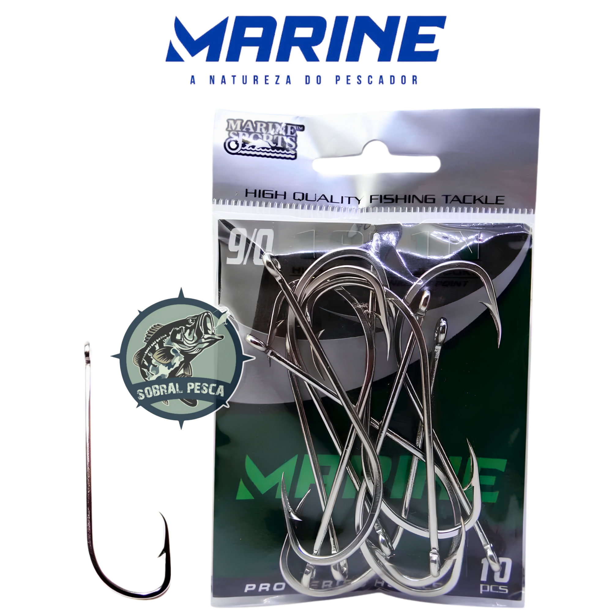 Anzol Marine Sports 1971N com 10und - Imagem 4