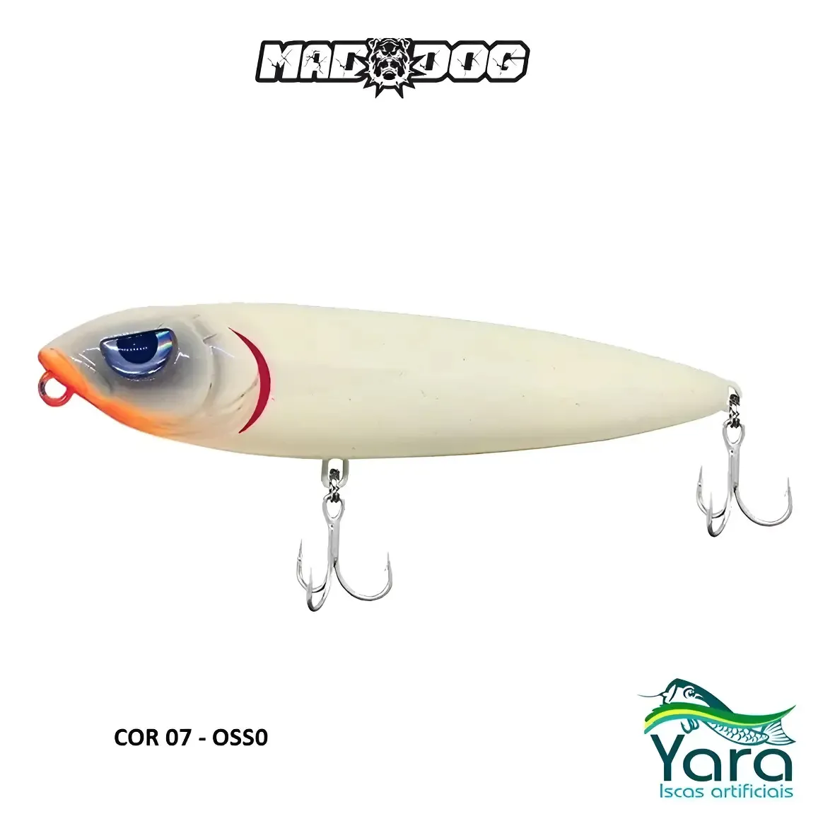 Isca artificial Yara Mad Dog 9cm 13g - By Eduardo Monteiro